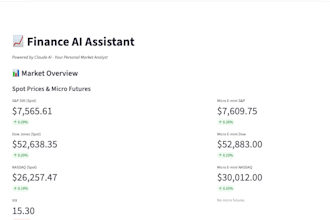 build an ai research, reporting, or data dashboard system