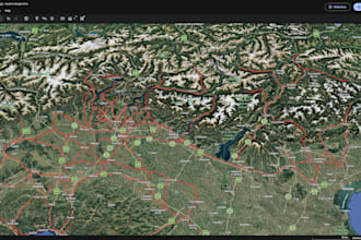 create a google earth map for any purpose
