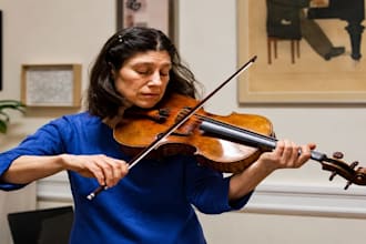 compose and record professional viola or violin track