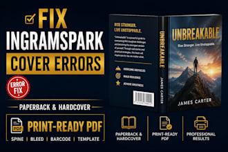 fix error cover for paperback and hardcover covers for ingramspark