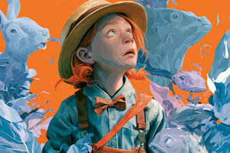 draw professional children book illustration