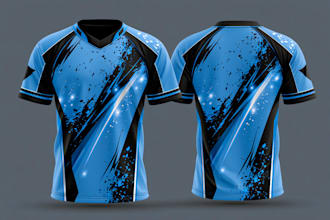 design a custom football, soccer jersey for you