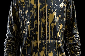 do sublimation hoodie streetwear brand logo clothing design