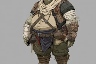 dnd character design concept art