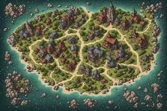 make a high quality map of your world for your campaign