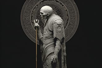 do dark art illustration