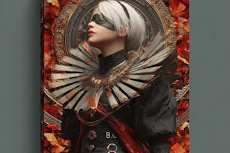 do ebook cover design, poetry book cover and ebook cover art