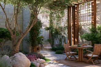 design landscape, backyard, frontyard, garden, patio