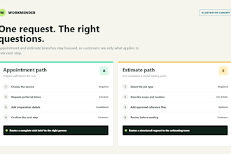 set up online booking and quote requests for your business