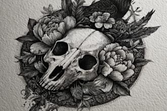 design professional creative tattoo design
