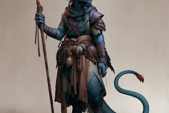 dnd character art and dnd character art