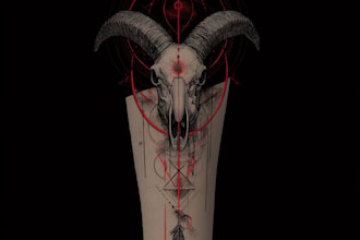 design a modern and minimalist tattoo design