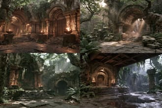 design stunning environment concept art