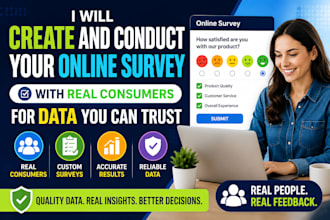 create and conduct your online survey with real consumers for data you can trust