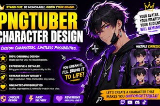 design digital pngtuber png tuber