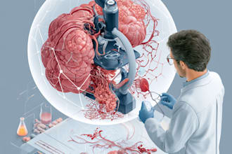 draw medical and science illustrations