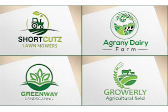 make an entertainment and agriculture logo design