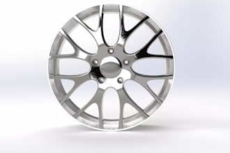 create professional 3d wheel design, modeling and rendering