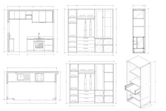 create joinery millwork and fit out shop drawings
