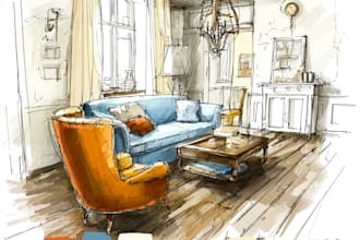 do interior design for bedroom and living room
