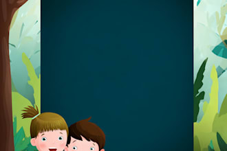 creat children book illustration