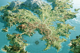 design board game maps fantasy 2d map battle map