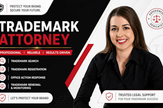 be your license USA trademark attorney for your brand registry