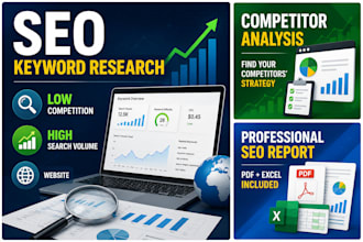 do SEO keyword research and competitor analysis