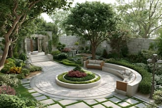do landscape designing home garden high quality renderings