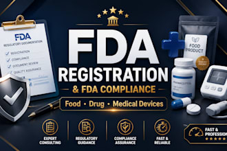do fda registration, fda compliance for food, drugs and medical devices