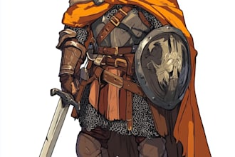 fantasy dnd character illustration