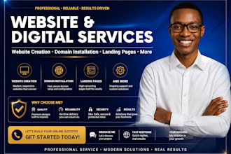 setup a professional wix website, domain installation and SEO optimization