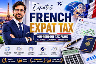french expat non resident tax support return tax compliant income tax filing vat