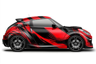 car wrap vehicle wrap truck wrap racing car wrap