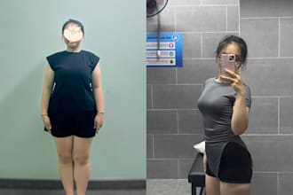 design a custom workout plan and nutrition meal plan