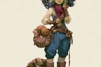 dnd character art and dnd character art