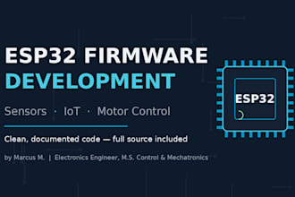 develop custom esp32 and arduino firmware