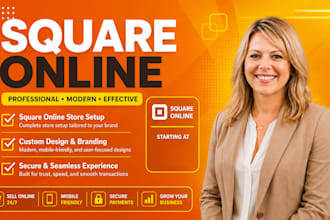 redesign, customize, and optimize your square online website