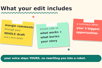 edit your med school personal statement as a current med student