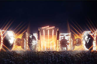 design festival stage interior, performing stage, musical stage decor,exhibition