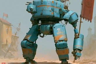 design high quality mecha concepts
