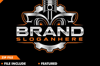 provide automotive logo design