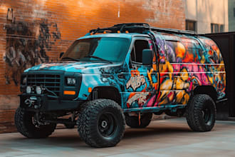 draw car wrap vehicle wrap truck wrap racing car wrap