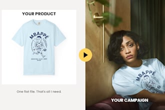 do an art directed ai photoshoot for your product or clothing brand
