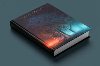 do fantasy book cover design, thriller book cover