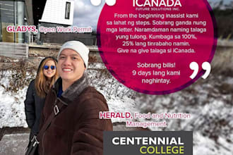 help write study plans for international student applicants