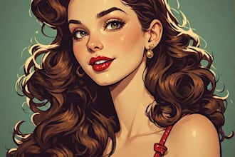 do vintage pinup art pin up girl fanarts and oc for you