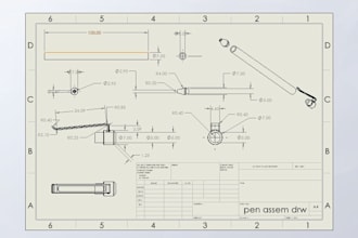 create solidworks 3d models or engineering drawings
