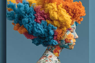 design music album cover art ready for spotify