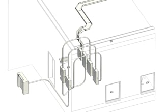 designs mep through revit and autocad for building services